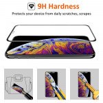Wholesale iPhone 11 (6.1in) / iPhone XR HD Tempered Glass Full Glue Screen Protector (Black Edge)